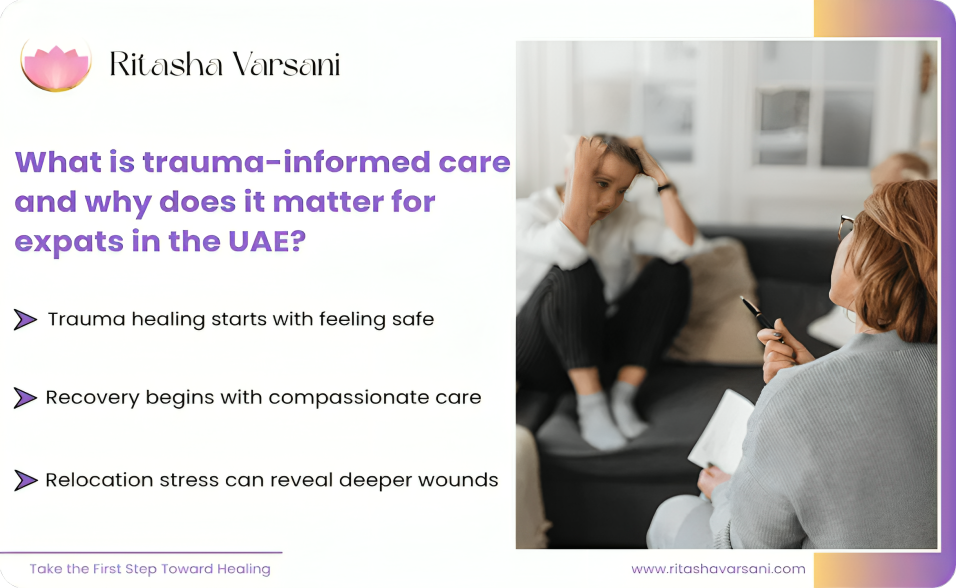 What is trauma-informed care and why it matters for expats in the UAE