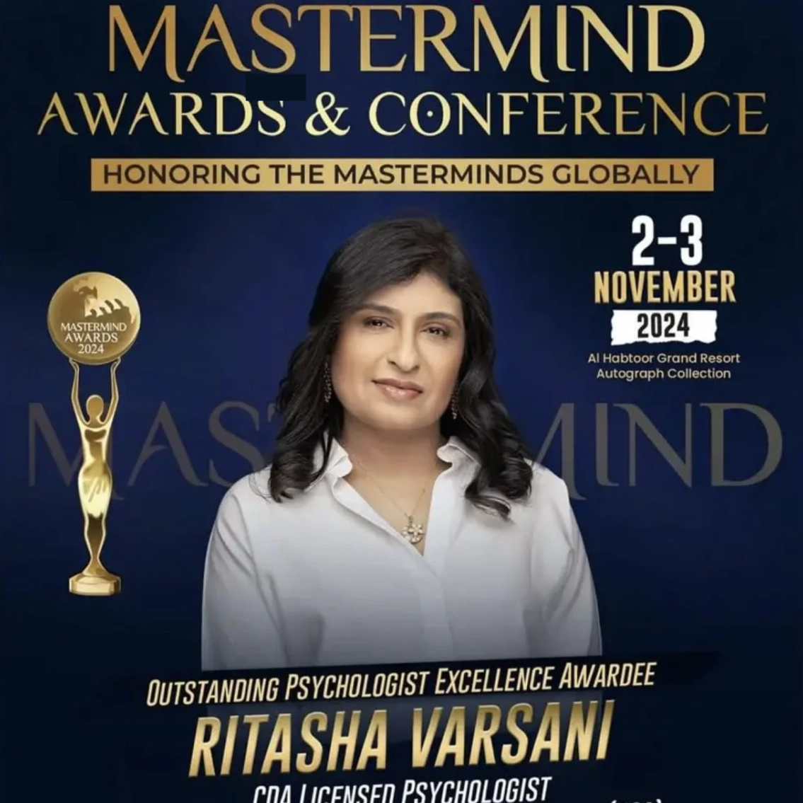 Ritasha Varsani at the Mastermind Awards & Conference