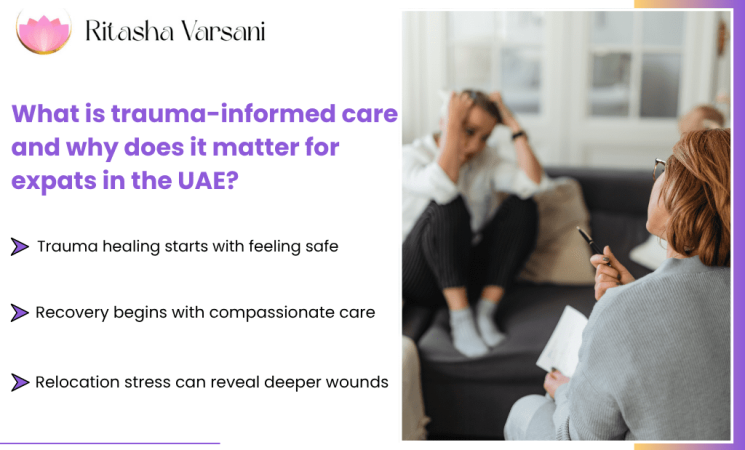 What is trauma informed care and why does it matter for expats in the UAE
